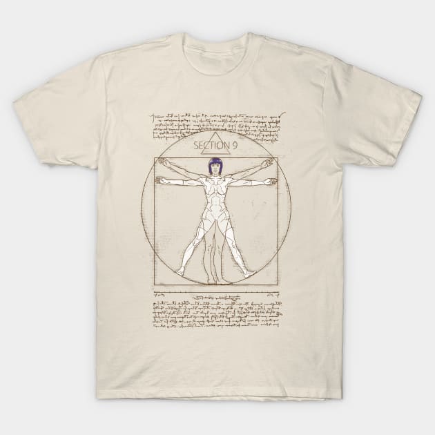 Vitruvian Major T-Shirt by Andriu